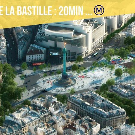 Immotovo - Suite Moderne - Paris 8 Min - Parking - Netflix Villejuif Exterior photo
