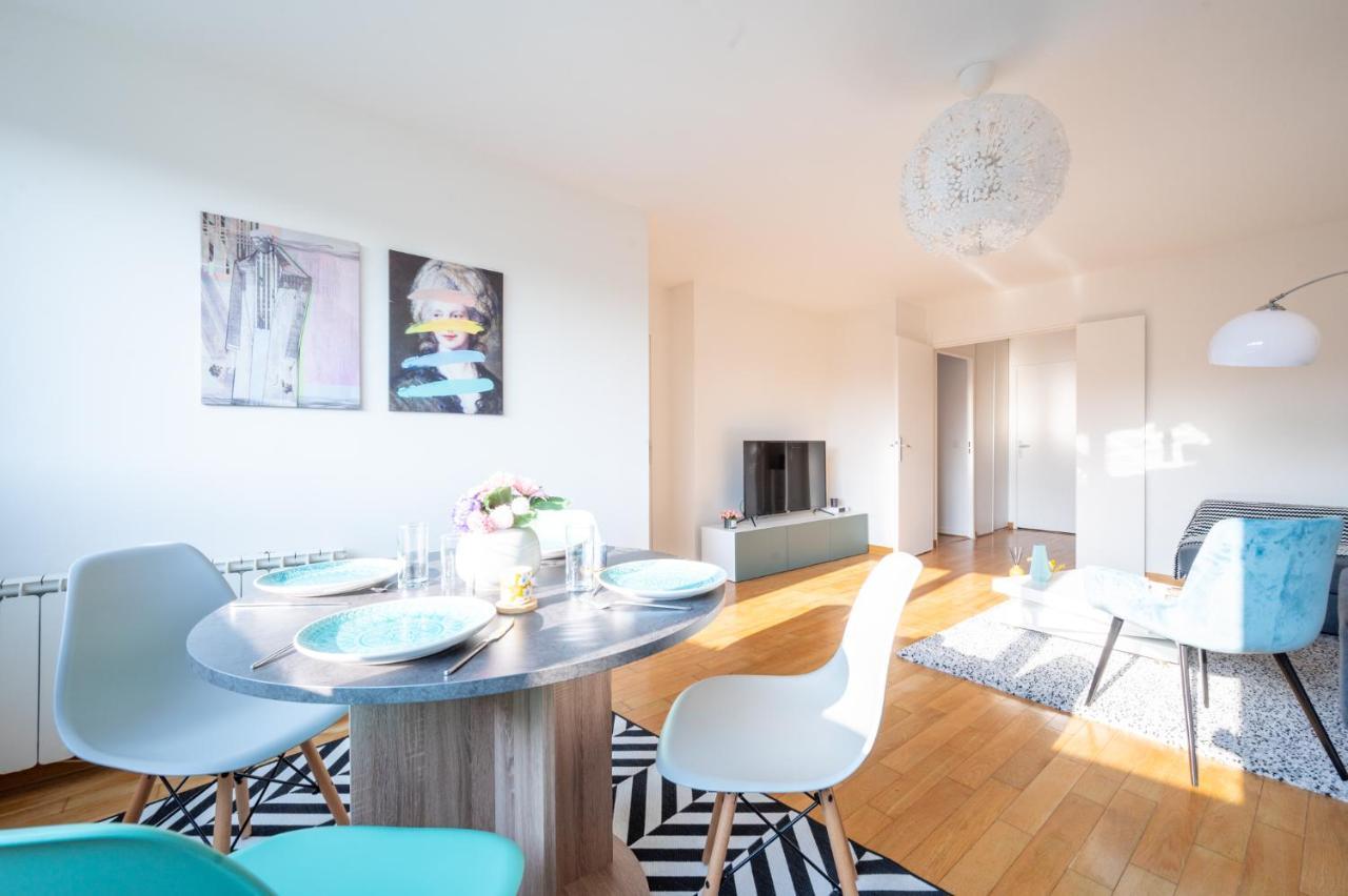 Immotovo - Suite Moderne - Paris 8 Min - Parking - Netflix Villejuif Exterior photo